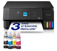 Epson Imprimante multifonctions EcoTank ET-2922 – jet d'encre couleur ITS – Noir – jusqu'à 11 ppm