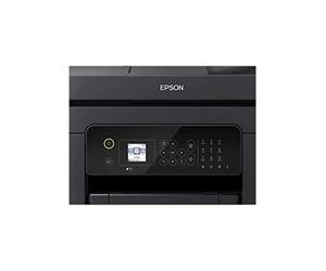 Epson Imprimante WorkForce WF-2830, Multifonction 4-en-1 pro : Imprimante recto verso / Scanner / Copieur / Fax, Chargeur de documents, A4, Jet d'encre couleur, Wifi Direct, Cartouches séparées
