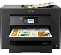 Epson Imprimante WorkForce WF-7835DTW, Multifonction 4-en-1 professionnelle : Imprimante recto verso / Scanner / Copieur / Fax, Chargeur de documents, A3, Jet d'encre couleur, Wifi Direct, Ethernet