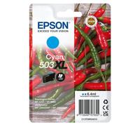 Epson Cartouche d'encre 503XL Cyan 6,4 ml Originale – Pour XP-5200/XP-5205, WF-2960DWF/2965DWF