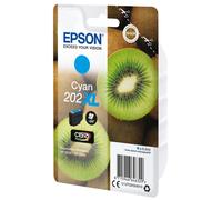 Epson Kiwi Singlepack Cyan 202XL Claria Premium Ink, Rendement élevé (XL), 8,5 ml, 650 pages, 1 pièce(s) C13T02H24010