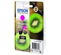 Epson Kiwi Singlepack Magenta 202XL Claria Premium Ink, High (L) Yield, Magenta, Encre à pigments, 8,5 ml, 1 pièce(s), Paquet unique C13T02H34010