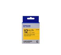 Epson LK-4YBP - Noir sur jaune - Rouleau (1,2 cm x 9 m) 1 cassette(s) bande d'étiquettes - pour LabelWorks LW-1000, 300, 400, 600, 700, 900, K400, Z5000, Z5010, Z700, Z710, Z900
