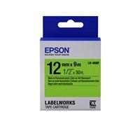 Epson LabelWorks LK-4GBF - bande d'étiquettes - 1 cassette(s) - Rouleau (1,2 cm x 9 m)