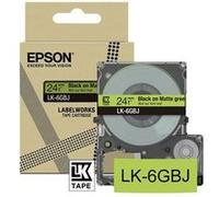 Epson LabelWorks LK-5GBJ - Noir sur vert mat - rouleau (1,8 cm x 8 m) 1 cassette(s) boîte de suspension - cartouche de bande - pour LabelWorks LW-C410, LW-C610 G