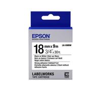 Epson LabelWorks LK-5WBW - bande d'étiquettes - 1 rouleau(x) - Rouleau (1,8 cm x 9 m) - C53S655012