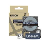 Epson LabelWorks LK-6HWJ - ruban - 1 cassette(s) - Rouleau (2,4 cm x 8 m) - C53S672086