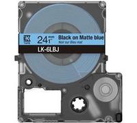 Epson LabelWorks LK-6LBJ - Noir sur bleu mat - Rouleau (2,4 cm x 8 m) 1 cassette(s) boîte de suspension - ruban - pour LabelWorks LW-C610 G