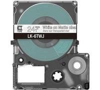 Epson LabelWorks LK-6TWJ - Blanc sur fond transparent mat - Rouleau (2,4 cm x 8 m) 1 cassette(s) boîte de suspension - cartouche de bande - pour LabelWorks LW-C610 G