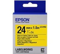 Epson LabelWorks LK-6YB2 - Noir sur blanc - Rouleau (1,8 cm x 1,5 m) 1 rouleau(x) étiquettes magnétiques - pour LabelWorks LW-Z700FK G