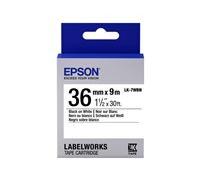Epson LabelWorks LK-7WBN - bande d'étiquettes - 1 cassette(s) - Rouleau (3,6 cm x 9 m)