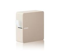 EPSON LabelWorks LW-C610 | Imprimante d'étiquettes portable - Bluetooth, application iOS et Android, alimentation batterie ou secteur, impression jusqu'à 24 mm, 50 rubans, massicot économique