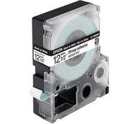 Epson LC-4WBW9 - Adhésif extra fort - noir sur blanc - Rouleau (1,2 cm x 9 m) 1 cassette(s) ruban - pour LabelWorks LW-1000P, LW-300, LW-300L, LW-400, LW-400L, LW-400VP, LW-600P, LW-700, LW-900P G