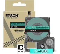 Epson LK-4GBL Bande de création d'étiquettes noir sur vert