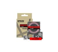 LabelWorks LK-4RBF - Noir sur rouge fluorescent - Rouleau (1,2 cm x 5 m) 1 cassette(s) boîte de suspension - cartouche de bande