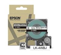 Epson LK-4WBJ - Noir sur blanc - Ruban