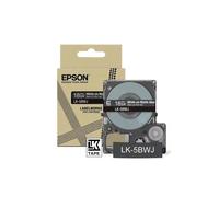Epson LK-5LBJ, Noir, Bleu, Transfert thermique, Mat, LabelWorks LW-C410, 1,8 cm C53S672081