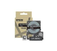 Epson LK-5LBJ, Noir, Bleu, Transfert thermique, Mat, LabelWorks LW-C410, 1,8 cm C53S672081