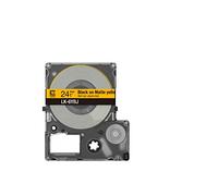 Epson Cassette d'étiquettes LK-6TWJ - Mat blanc sur transparent - Résistante à l'eau - 24 mm x 8 m
