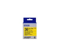 Epson LK-7YB2 : Ruban Magnétique Noir/Jaune 36mm x 1.5m pour Étiqueteuse - Référence C53S657008, Température d'impression 15-35°C