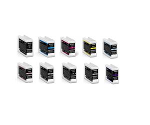 Epson - Lot de 10 Cartouches d'encre T46S 25ml SureColor SC-P700