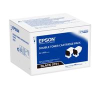 Epson - Lot de 2 - Noir - Original - Cartouche à colorant C13S050751