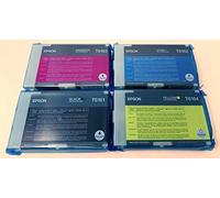 Epson Lot de 4 cartouches d'encre d'origine T6161 T6162 T6163 T6164 B300 B310 B500DN B510DN (date dépassée)