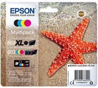 Epson lot de 4x d'origine Encre Cartouches 603 (étoile mer) Expression Prem XP