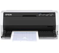 Epson LQ 690IIN - Printer - B/W - Dot-Matrix - 360 x 180 dpi - 24 pin - up to 529 Char/Sec - Parallel, USB 2.0, LAN - BL