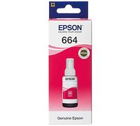 Epson Magenta 664 EcoTank, Bouteille d'encre d'origine, L300 L355 L555 ET-2500 ET-2550 ET-2600 ET-2650 ET-4500 ET-14000 ET-3600 ET-4550 ET-16500