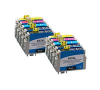Epson MASINK Lot de 10 Cartouches d'encre 603XL compatibles Expression Home XP-2100 XP-2105 XP-3100 XP-3105 XP-4100 XP-4105, Workforce WF-2810 WF-2830 WF-2835 WF-2850