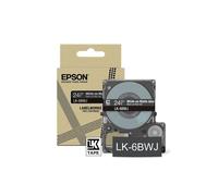 Epson Matte Tape Black/White 24mm 8m Lk-6bwj