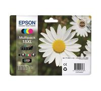 Epson Multipack 18XL "pâquerette" - Pack de 4 - noir, jaune, cyan, magenta - original - 31.3 ml