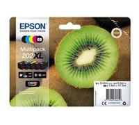 Epson Multipack 202XL - Pack de 5 - haute capacité - noir, jaune, cyan, magenta, photo noire - original - blister - cartouche d'encre - pour Expression Premium XP-6000, XP-6005, XP-6100, XP-6105 Coule