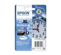 Epson Multipack T2715 (Réveil) - Pack de 3 cartouches d'encre haute capacité Jaune, cyan, magenta - Pour Epson WORKFORCE WF