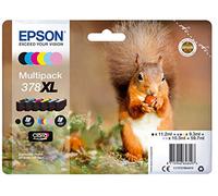 Epson Squirrel Multipack 6-colours 378XL Claria Photo HD Ink