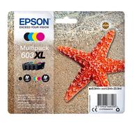 Epson Multipack 4-colours 603XL Ink, Rendement élevé (XL), 8,9 ml, 4 ml, 4 pièce(s), Multi pack C13T03A64020