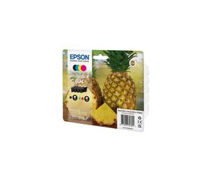 EPSON Multipack 4-colours Ananas 604 Ink 1 x 3.4 ml Black, 3 x 2.4 ml CMJ Alarmé