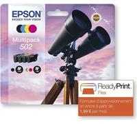 EPSON Multipack 502 - Jumelles - Noir, Cyan, Magenta, Jaune (C13T02V64020)