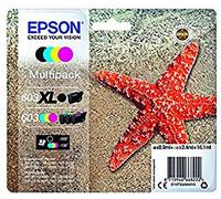 Epson Multipack 4-couleurs 603 XL Noir/Std. CMY
