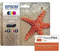 EPSON Multipack 603 - Etoile de mer - Noir, Cyan, Magenta, Jaune (C13T03U64010)