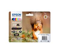 Epson Multipack Squirrel 378XL Encre Claria Photo HD 6 Couleurs - Jet d'encre, XL, Volumes Noir 11.2ml, Couleurs 5 x 9.3ml - XP-8500/8505 - C13T37984010