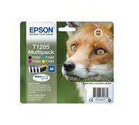 Epson Multipack T1285 (C13T12854012) - Encre DURABrite Ultra, Noir 5.9ml, Couleurs 3.5ml - Stylus SX/BX Series