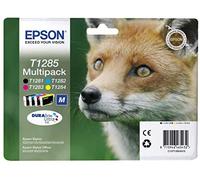 Epson Fox Multipack "Renard" (T1285) - Encre DURABrite Ultra N, C, M, J