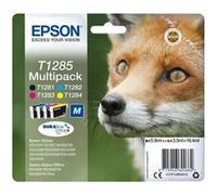 EPSON Multipack T1285 - Renard - Noir, Cyan, Magenta, Jaune (C13T12854012)