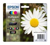 Epson 18 (C13T18064010) - 4 couleurs - Cartouche d'encre - Multipack