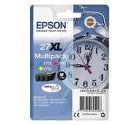 Epson Multipack T2715 (Réveil) - Pack de 3 cartouches d'encre haute capacité Jaune, cyan, magenta - Pour Epson WORKFORCE WF