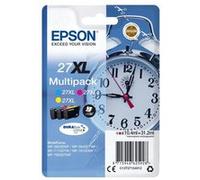 EPSON Multipack T2715 XL Réveil Cyan Magenta C13T27154012 Jaune G