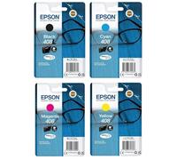 Epson Original 408L noir (XL) + 408 cyan, magenta, jaune (standard) lunettes Multipack Workforce Pro WF-C4310DW, WF-C4810DTWF