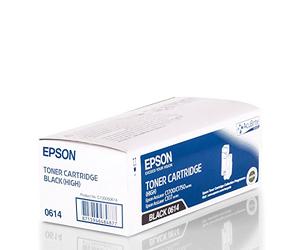 Epson Original C13S050614 S050614 Cartouche d'encre noire pour Aculaser CX 17 NF Premium 2000 pages